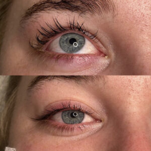 Beauty & wellness romana heeft een mislukt lash lift hersteld