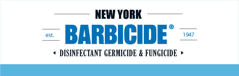 Barbicide desinfectie banner
