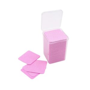 pink adhesive lint free wipes