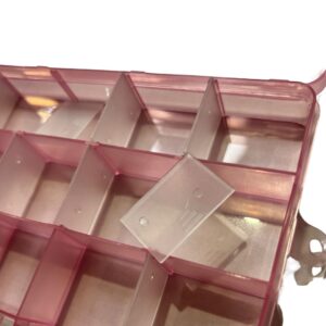 Pink shield organizer - pink shield storage box - beauty and wellness romana