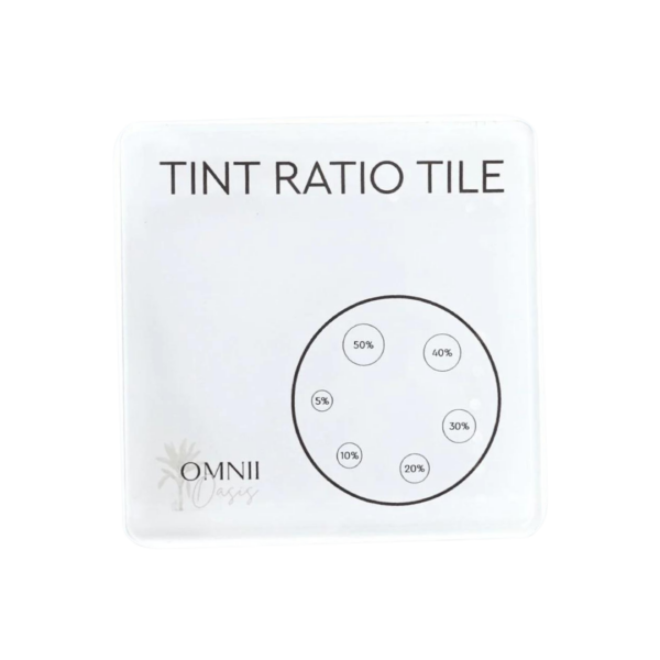 Omnii tint ratio tile - Omnii Oasis - tint ratio tile - hybrid tint palette - tint palette - verf palette - mixing palette - beauty and wellness romana - nederland - belgie