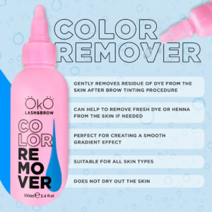 Oko color remover - oko tint remover - hybrid tint remover - henna tint remover - tint remover - oko brow product - beauty and wellness romana - nederland - belgie